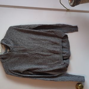 Knitted hoodie sweater shirt